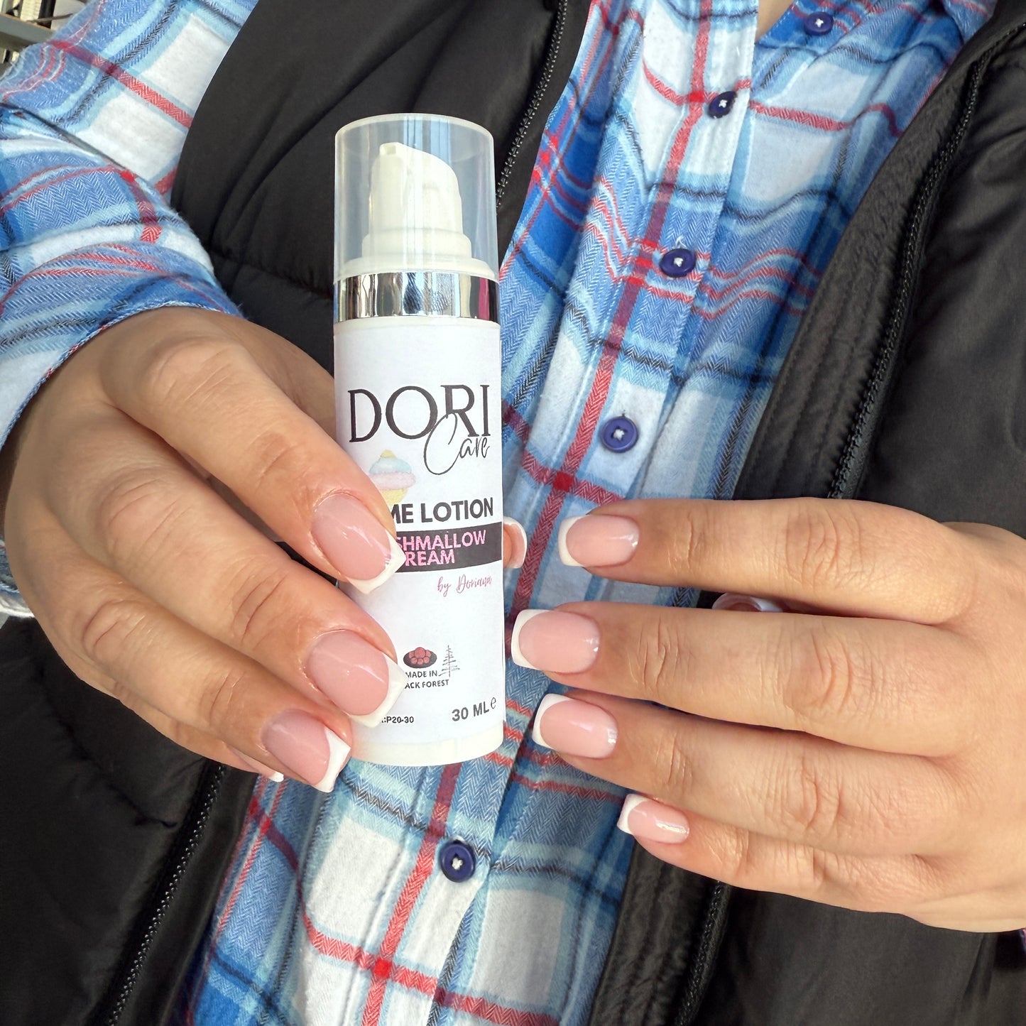 DORICare Natural - LATTE Corpo & Mani - Rosa & Pepe, 30 ml