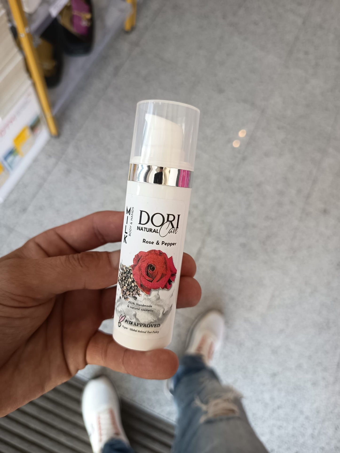 DORICare Natural - MILK Body & Hands - Rose & Pepper, 30 ml