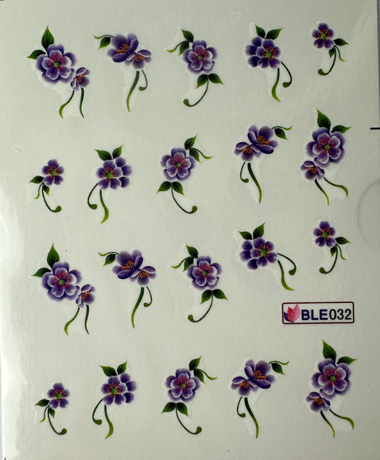 Flower Power 13 - Wattertattoo Sticker