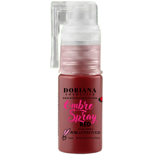 Doriana Cosmetics Ombré Spray - Red, 5g