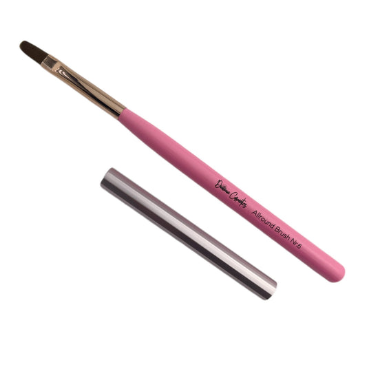 Allround Pinsel Nr. 6 - PROFESSIONAL, Rosa - Doriana Cosmetics GmbH