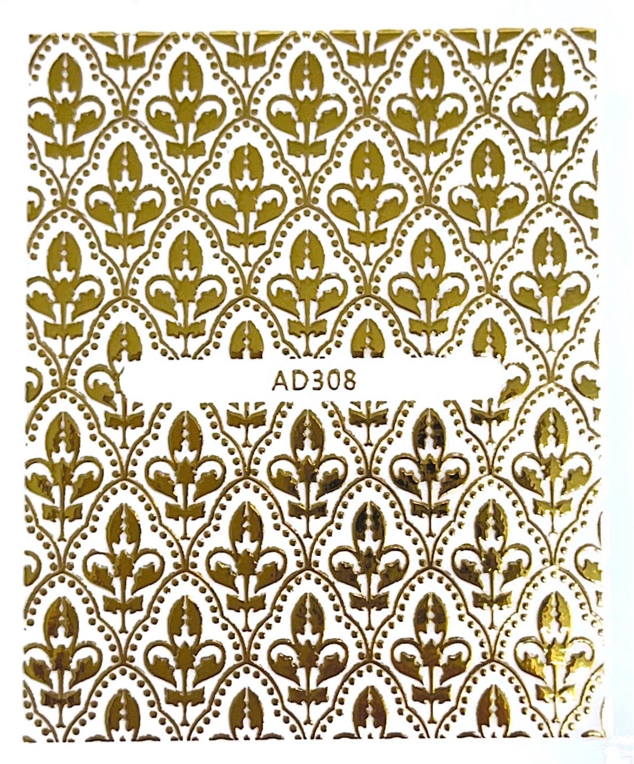 Gold Muster Sticker - Doriana Cosmetics GmbH