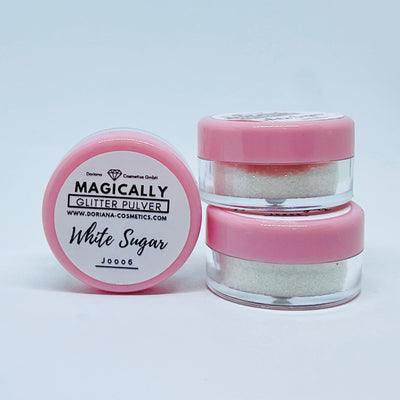 MAGICALLY Glitter Pulver - White Sugar - Doriana Cosmetics GmbH