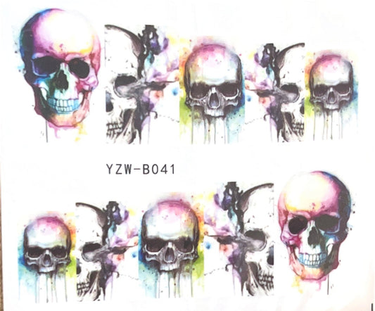 Totenköpfe Inc. Wraps - Watertattoo - Doriana Cosmetics GmbH