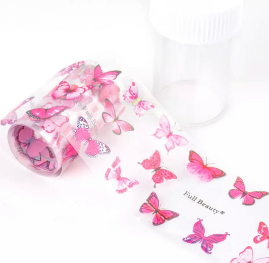 Transferfolie Butterfly Pink - Doriana Cosmetics GmbH