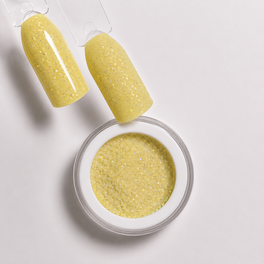 Acryl Powder ⎥ #13⎥ Yellow Glitzer