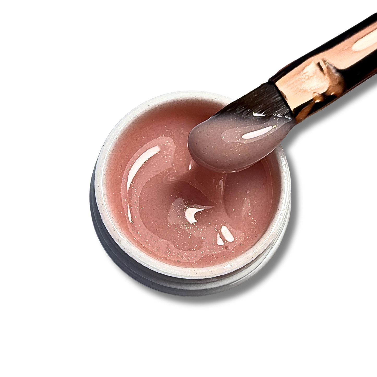 MAGICALLY Fiberglasgel - Pink Golden Glimmer | 15/50 ml |  NO FILE