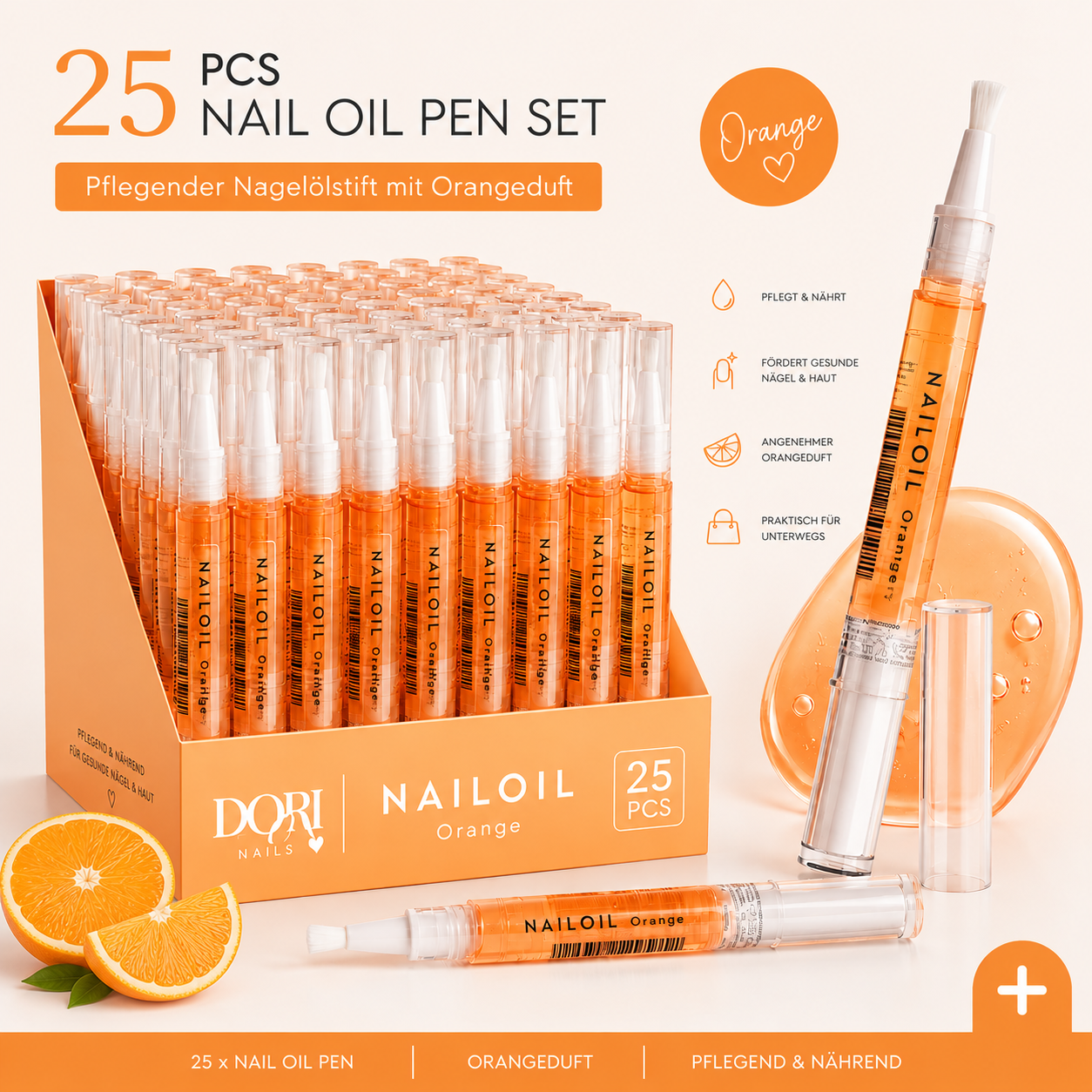 25 x Nagelöl Stifte ⎥für den Wiederverkauf