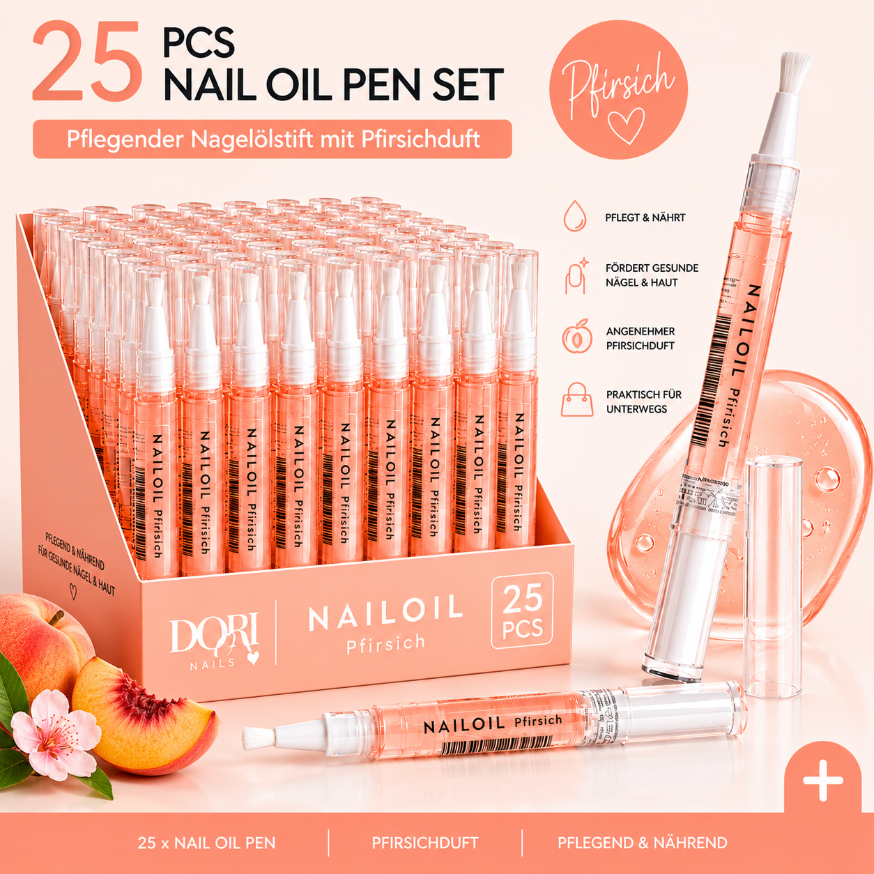25 x Nagelöl Stifte ⎥für den Wiederverkauf