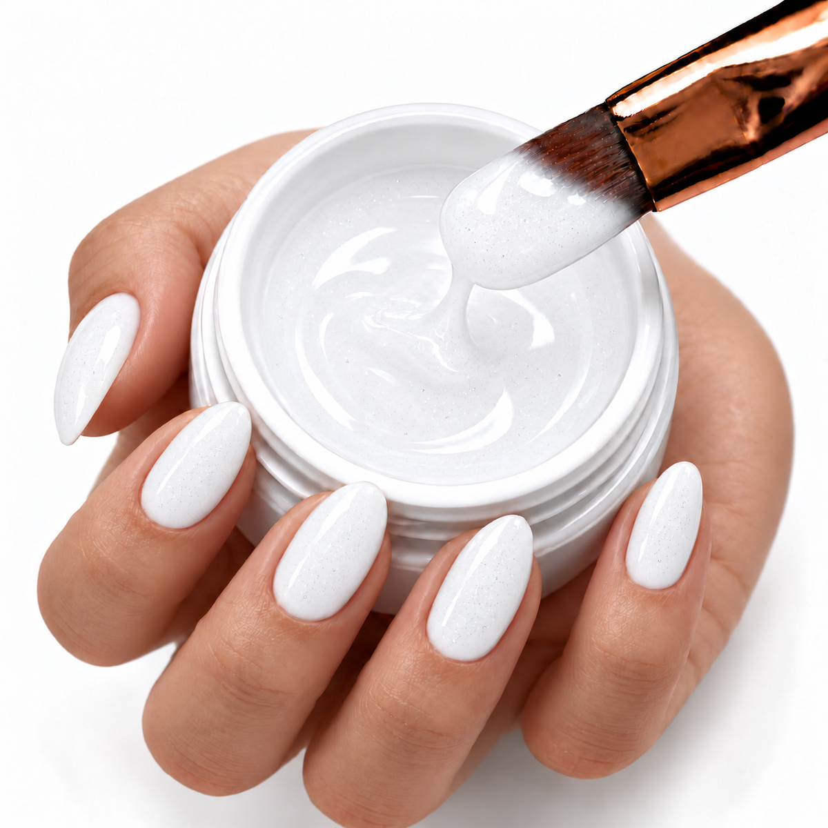 MAGICALLY Fiberglasgel - Frozen White | 15/50 ml |  NO FILE