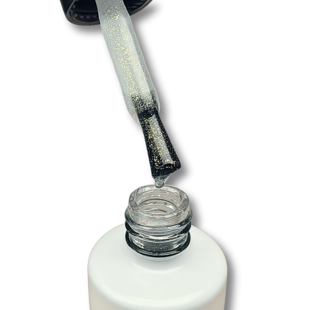 Doriana Cosmetics MAGICALLY Top Coat - Glossy 2.0 *Luxury Gold* (Acetone Resistent)