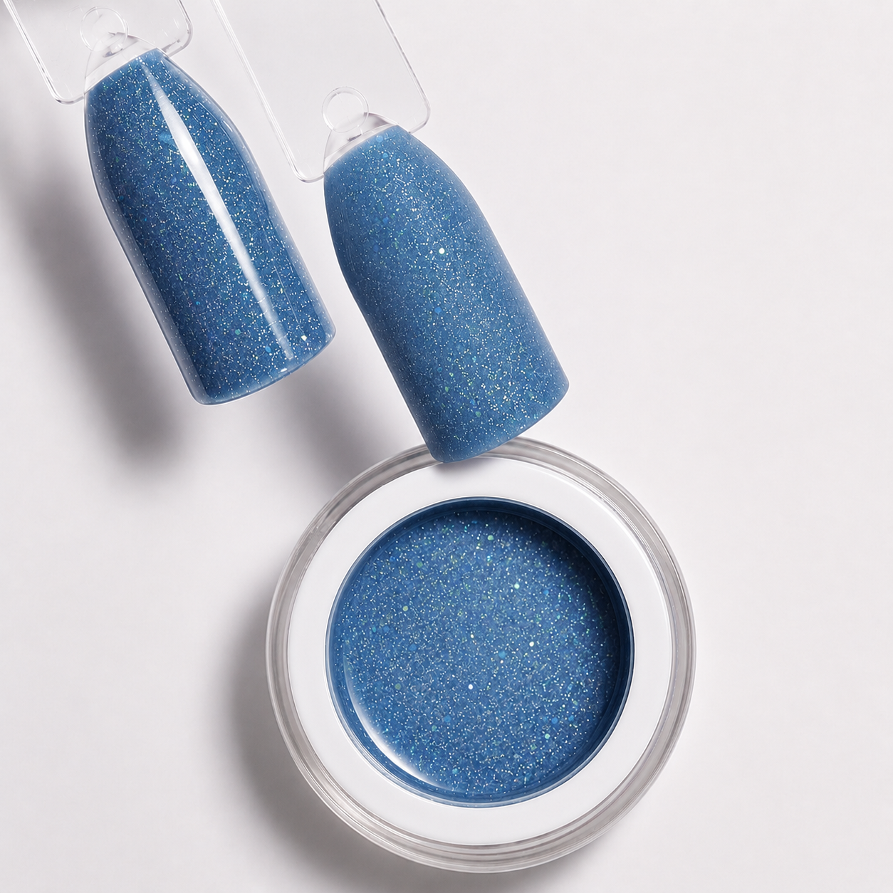 Acryl Powder ⎥ #2⎥ Blau Glitzer