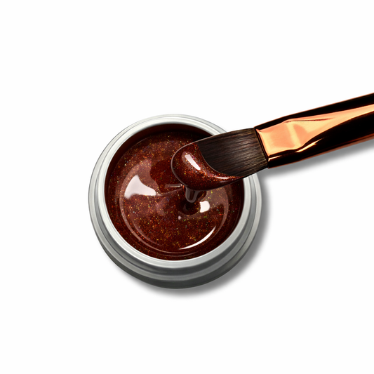 MAGICALLY Colour-Effektgel - #428 Golden Brownie  | 5 ml  | Funkel