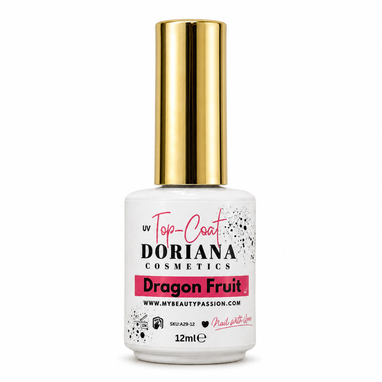 MAGICALLY Top Coat - Dragon Fruit - no wipe -