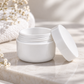Leerer 15 ml Tiegel / Dose | Doppelwandig | Weiß