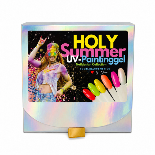 HOLY Summer UV-Paintinggel Nageldesign Collection von Doriana Cosmetics