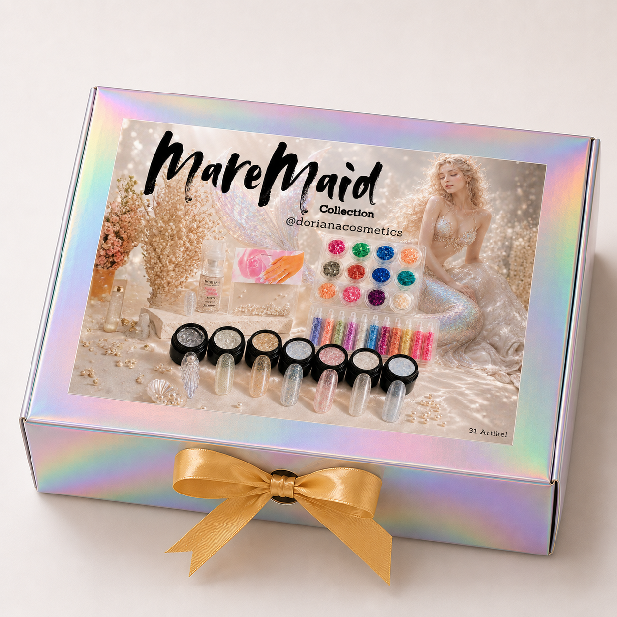 Glazed Maremaid Effekt | Naildesign Box | 31 Artikel