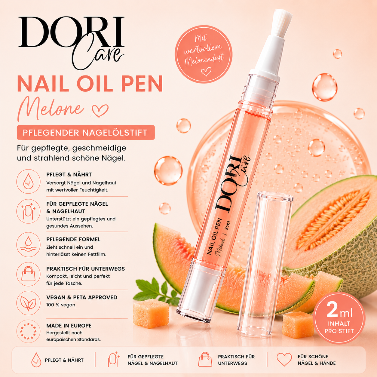 Melon ⎥ DORICare Nagelöl