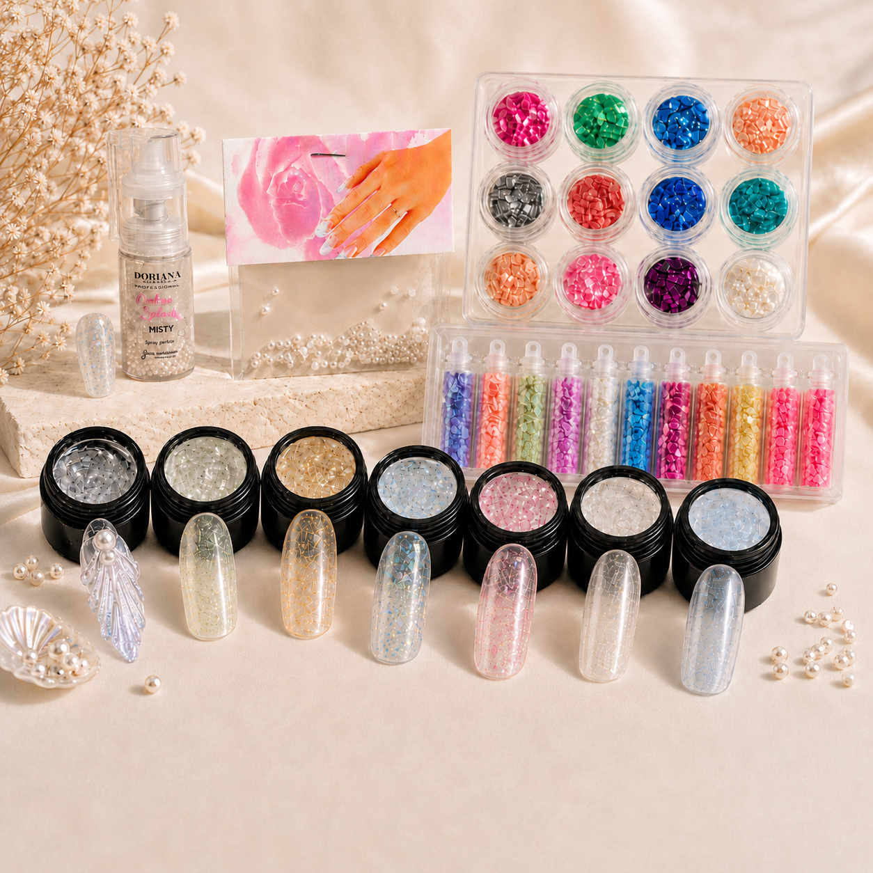 Glazed Maremaid Effekt | Naildesign Box | 31 Artikel