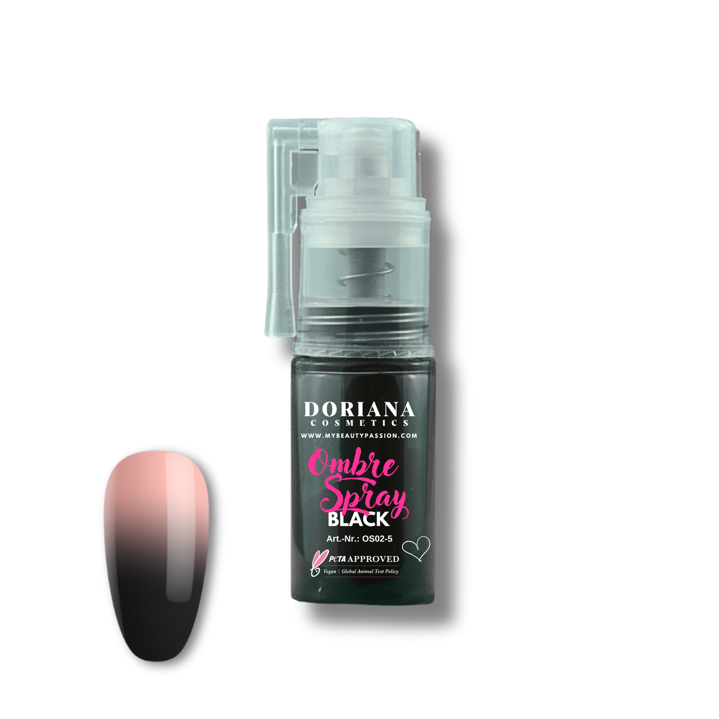 Ombré Spray - Black, 5g