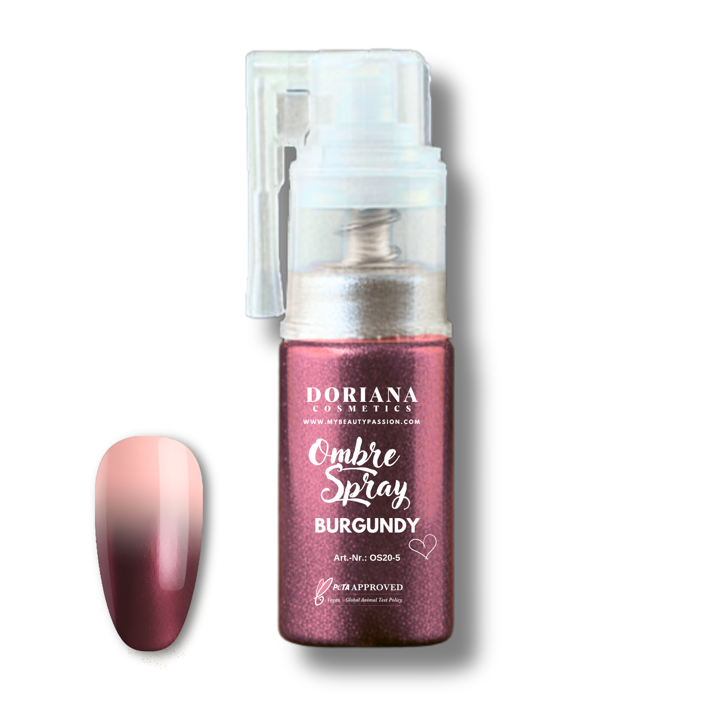 Ombré Spray - Burgundy, 5g