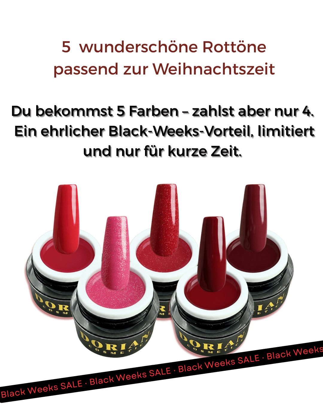 Red Christmas Collection - 5 × 5 ml hochwertige Studioqualität