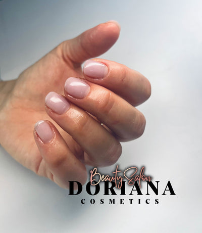 AUFFÜLLEN mit Design (Farbe / French / Ombré) der Dauerhaften Nagelmodellage mit Gel / Acryl / Polygel - Doriana Cosmetics GmbH