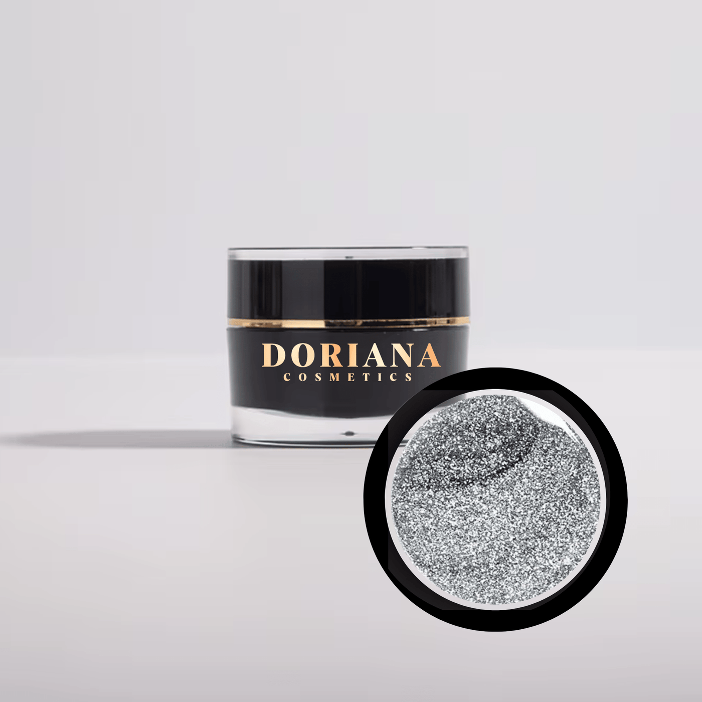 Doriana Cosmetics MAGICALLY Paintinggel - Mirror Silver (Art. - Nr.CP14), 5 ml - Doriana Cosmetics GmbH