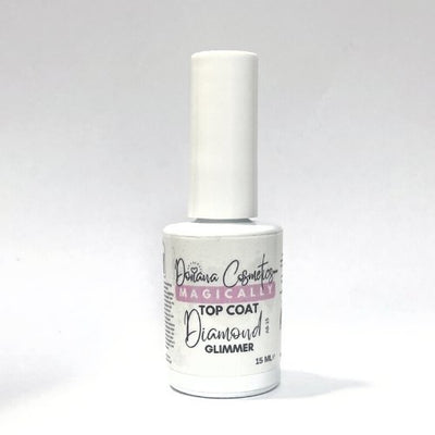 Doriana Cosmetics MAGICALLY Top Coat - Diamond Glimmer (NO WIPE) , 10 ml - Doriana Cosmetics GmbH