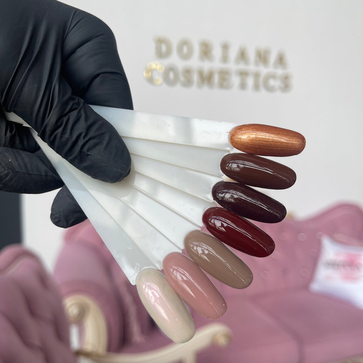 NAIL COLLECTION 2025 - Mocha Mousse - Color of the year - Doriana Cosmetics GmbH