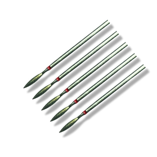 5x Flammen Bit - für die Nagelhaut, Maniküren & Pediküre - Doriana Cosmetics GmbH