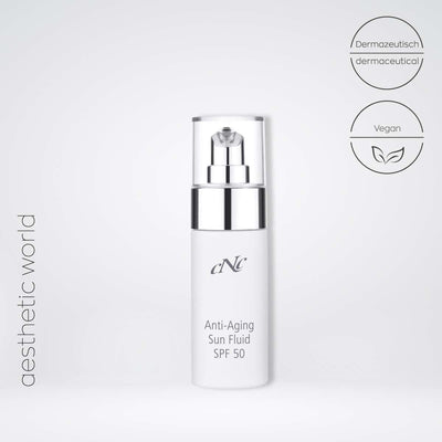 CNC aesthetic world Anti-Aging Sun Fluid SPF 50, 30 ml - Doriana Cosmetics GmbH
