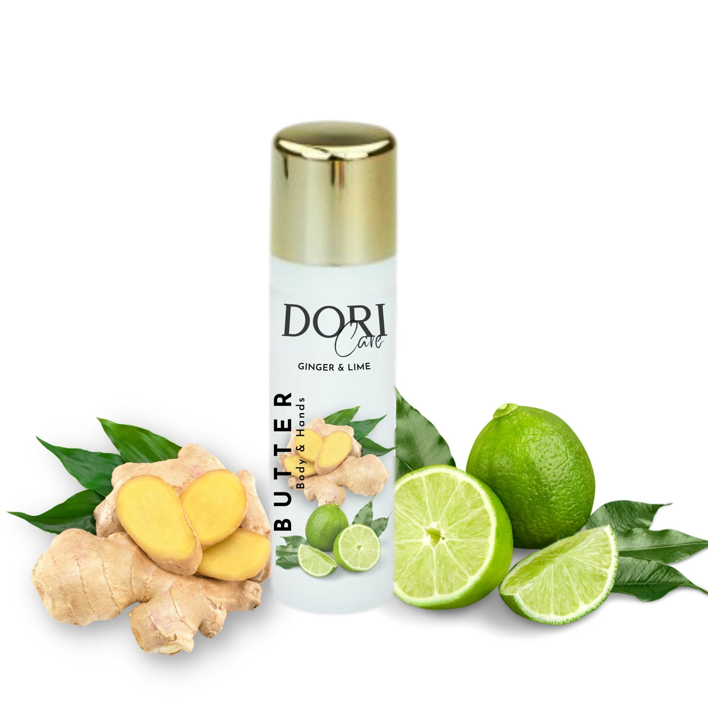 DORI Care BUTTER - Body & Hands  - Ginger & Lime - Doriana Cosmetics GmbH