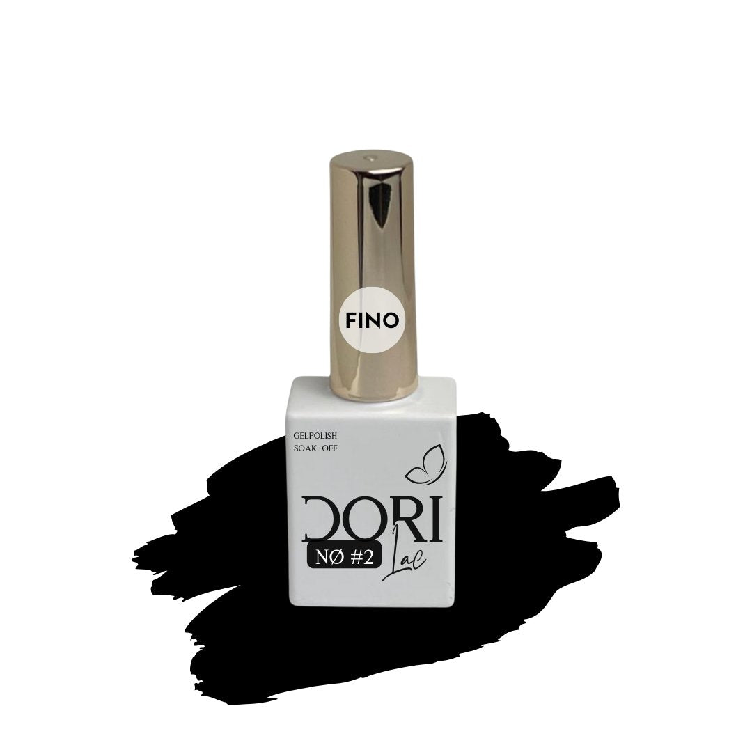 Doriana Cosmetics DORILac *FINO* - N⦰2 - Deep Black (Soak Off) - Doriana Cosmetics GmbH
