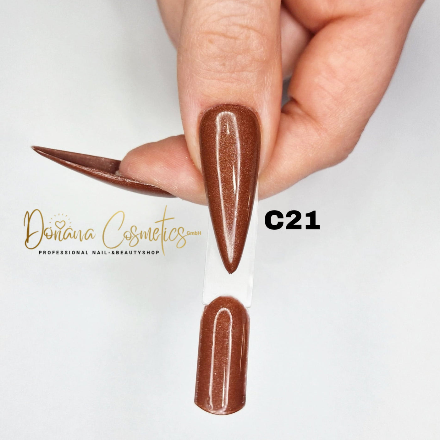 Doriana Cosmetics MAGICALLY FUNKEL Colourgel - Chocolate (Art.-Nr.C21), 5 ml - Doriana Cosmetics GmbH