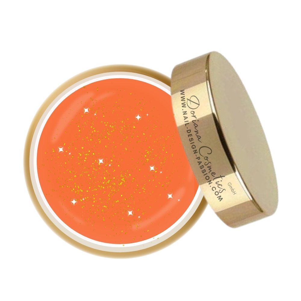 Doriana Cosmetics MAGICALLY FUNKEL Colourgel - Isabell Orange (Art.-Nr.C47), 5 ml - Doriana Cosmetics GmbH