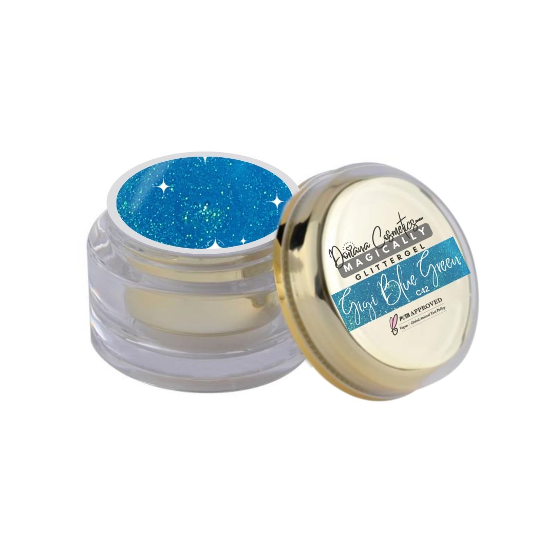 Doriana Cosmetics MAGICALLY Glittergel - Gigi Blue Green (Art.-Nr.: C42), 5ml - Doriana Cosmetics GmbH