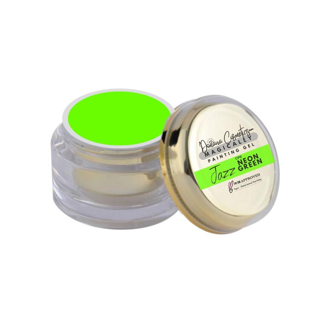Doriana Cosmetics MAGICALLY Paintinggel - Jazz - Neon Green (Art.-Nr.CP6) - Doriana Cosmetics GmbH