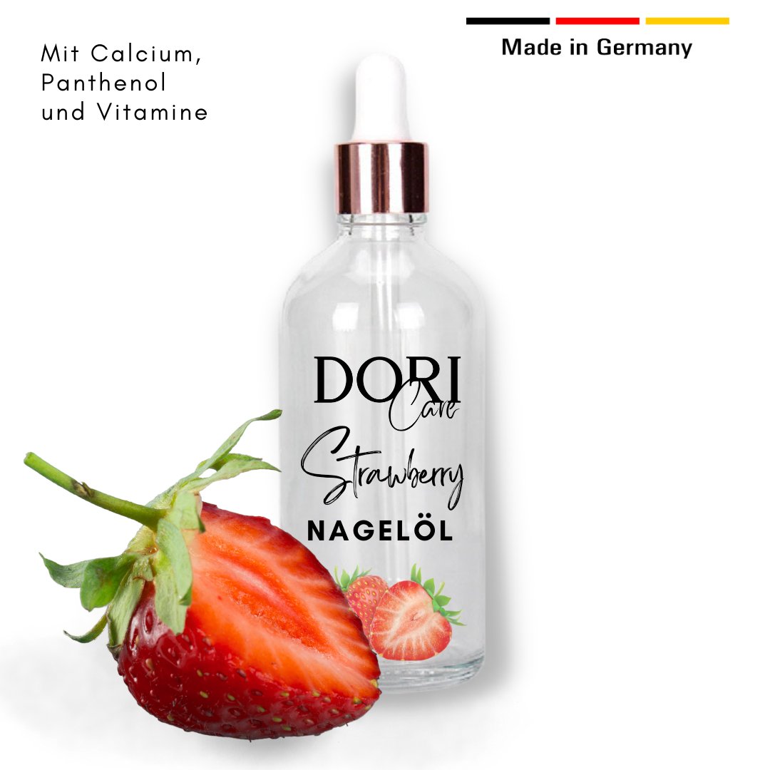 DORICare Nagelöl - Strawberry - Doriana Cosmetics GmbH