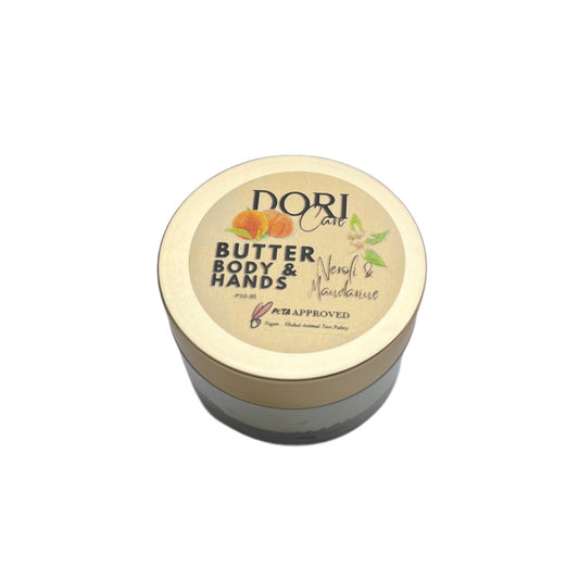 DORICare Natural - BUTTER Body & Hands - Neroli & Mandarin, 25 ml - Doriana Cosmetics GmbH