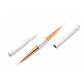 Double Fineliner Pinsel - Rosegold 10/20mm - Doriana Cosmetics GmbH