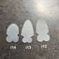 Einlegeschablonen für die Herstellung von French Designs, lang, oval,13 Stück (Art.-Nr.:i12) - Doriana Cosmetics GmbH
