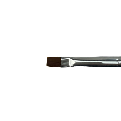 Gel Pinsel #4, Flach, Black Wood - Doriana Cosmetics GmbH