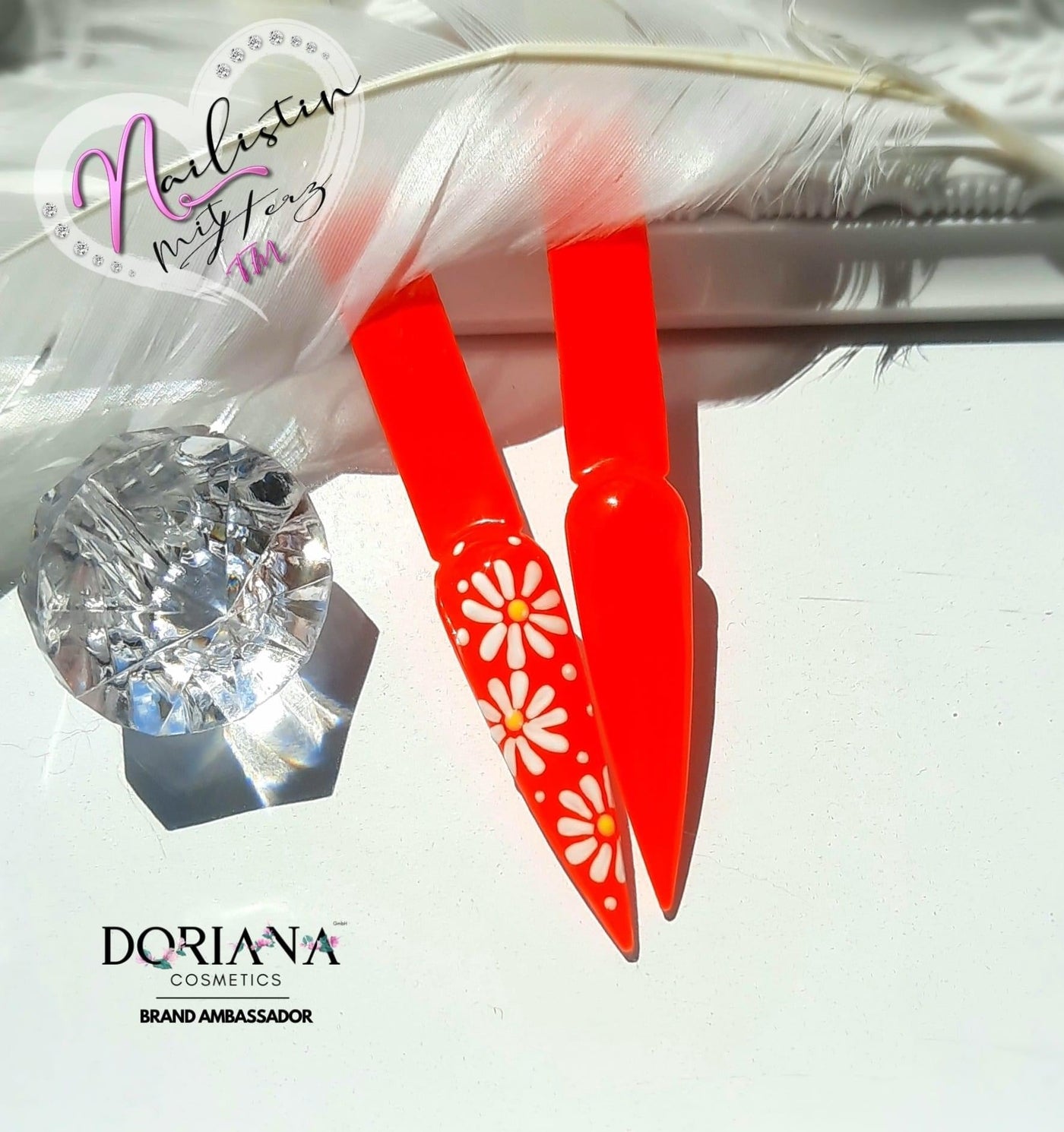 Gellack ONE - Doriana Orange Red (Art.-Nr.:H5) - Doriana Cosmetics GmbH