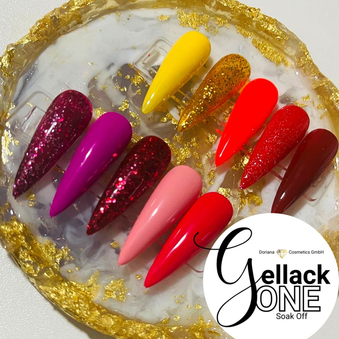 Gellack ONE - Francesca Red (Art.-Nr.:H7) - Doriana Cosmetics GmbH
