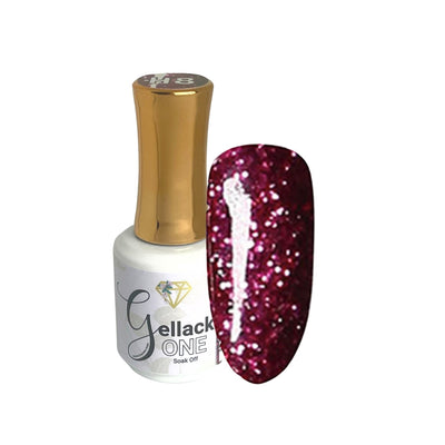 Gellack ONE - Linda Lila Glitter (Art.-Nr.:H8) - Doriana Cosmetics GmbH