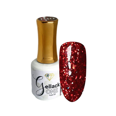 Gellack ONE - Renata Red Glitter (Art.-Nr.:H10) - Doriana Cosmetics GmbH