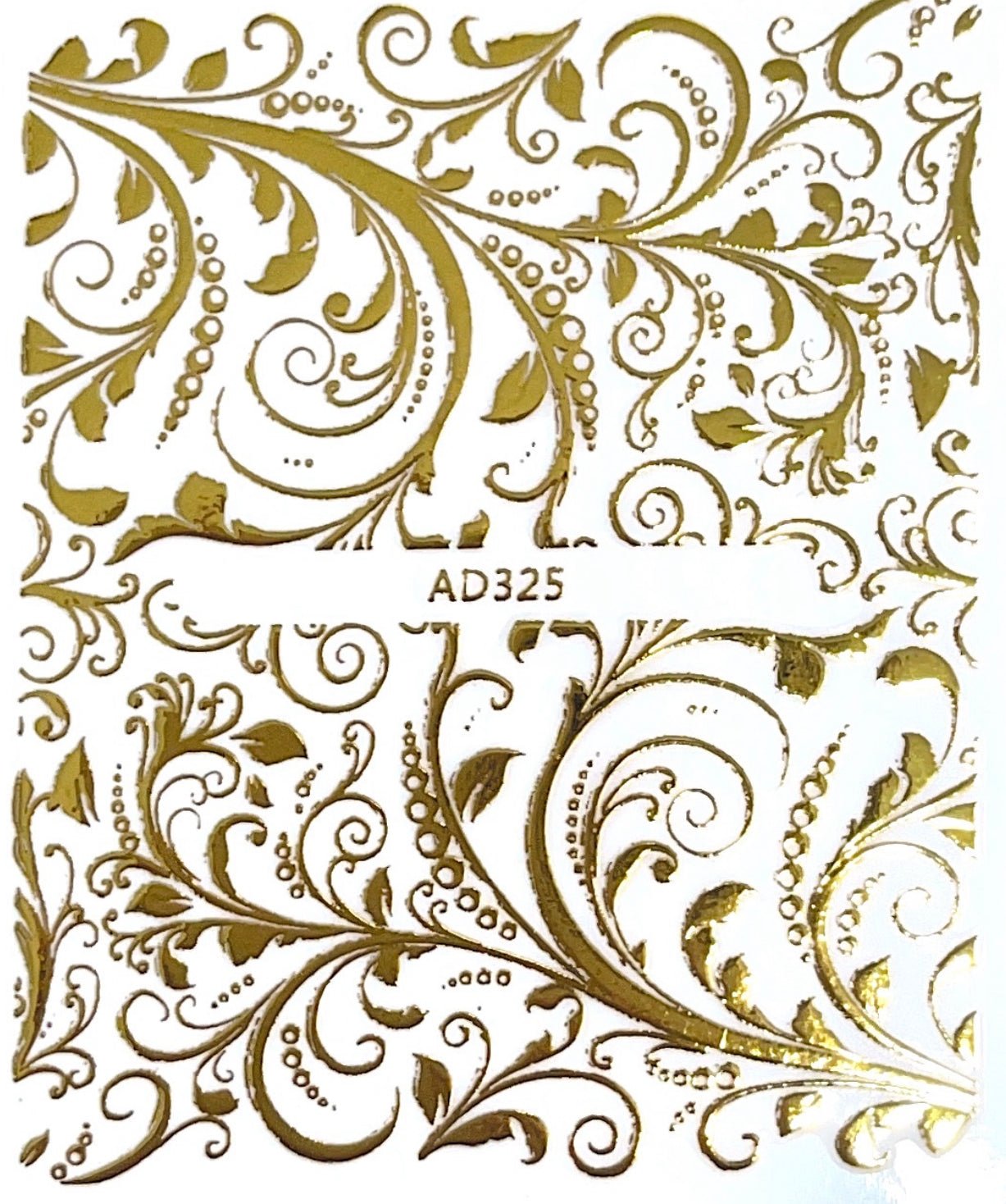 Gold Muster Sticker - Doriana Cosmetics GmbH