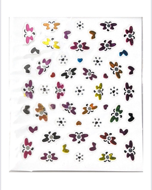 Kids Schmetterling - Selbstklebende Sticker - Doriana Cosmetics GmbH