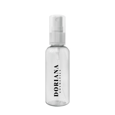 Leere Mini 50 ml Flasche + Spray Zerstäuber - Doriana Cosmetics GmbH